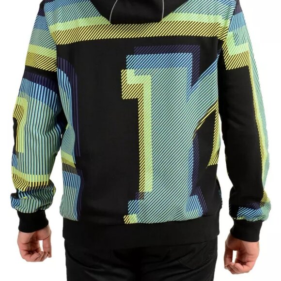 Scuderia Ferrari Men's "Fluid" Multi-Color Hooded Sweatshirt Sweater Hoodie - Picture 3 of 7